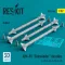 ResKit AIM-9X Sidewinder missiles (4 pcs) (F-15, F-16, F-18, F-35) (3D Printed)