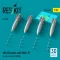 ResKit Mk.83 bombs with MAU-91 (4 pcs) (A-4E, A-4F, B-52G/H) (3D printed)