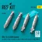 ResKit GBU-54 (LJDAM) bombs (4 pcs) (A-10C, F-15E, F-16C/D, F-22A, F-35A, B-1B, B-2A, B-52H, MQ-9) (3D Printed)