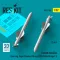 ResKit Exocet missiles (2 pcs) (Sea King, Super Etendard, Mirage 2000, Rafale, Mirage F.1) (3D Printed)