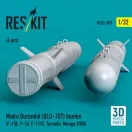 ResKit Matra Durandal (BLU-107) bombs (4 pcs) (F-15E, F-16, F-111E, Tornado, Mirage 2000) (3D Printed)