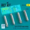 ResKit CBU-97/105 cluster bombs (4 pcs) (F-15E, F-16, A-10, B-1B, B-2, B-52) (3D Printed)