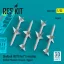 ResKit Skyflash (RB71/Av.71) missiles (4 pcs) (British Phantom, Tornado, Viggen) (3D Printed)
