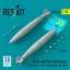 ResKit Mk.84 with BSU-36/B bombs (2 pcs) (F-15E, F-16, F-111F, AV-8B, F/A-18D) (3D Printed)