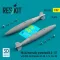 ResKit Mk.84 thermally protected/BLU-117 with BSU-36/B bombs (2 pcs) (AV-8B, F-14, F/A-18) (3D Printed)