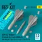 ResKit AGM-62 Walleye I ER missiles (2 pcs) with AN/AWG-16 data link pod (1 pcs) (A-4, A-6, A-7, F-4, F/A-18) (3D Printed)