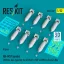 ResKit AN-M57 bombs (250 lbs, box-type fin) for all USAF & RAF of WW2 & Korean War (8 pcs) (3D Printed)