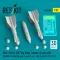 ResKit GBU-15(V)1, 2/B Big Wing bombs (2 pcs) with AN/AXQ-14 data link pod (1 pcs) (F-4, F-15E, F-16I, F-111, B-52) (3D Printed)