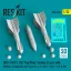 ResKit GBU-15(V)1, 2/B Big Wing bombs (2 pcs) with AN/AXQ-14 data link pod (1 pcs) (F-4, F-15E, F-16I, F-111, B-52) (3D Printed)
