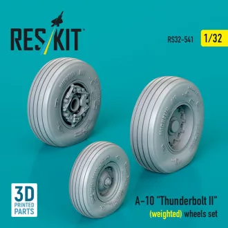   ResKit A-10 Thunderbolt II (weighted) wheels set (3D Printed)