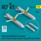 ResKit Storm Shadow/SCALP EG missiles (2 pcs) (Su-24, Tornado, Eurofighter Typhoon, Mirage 2000, Rafale, Nimrod) (3D Printed)