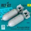 ResKit MK.36 bombs (1000 lbs) for all US NAVY & RAF of WW2 & Korean War (2 pcs) (3D Printed)