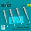 ResKit Matra MICA-IR missiles (4 pcs) (Mirage 2000, Rafale, Gripen, Eurofighter) (3D Printed)