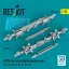 ResKit MBD3-U6-68 multiple bombs racks (2 pcs) (Su-17, Su-24, Su-27, Su-30) (3D Printed)
