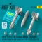 ResKit EGBU-15 (BLU-109 warhead) bombs (2 pcs) with AN/AXQ-14 data link pod (1 pcs) (F-4, F-15E, F-16I, F-111, B-52) (3D Printed)