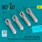 ResKit FAB-250 ?-54 bombs (4 pcs) (MiG-21/23/27/29, Su-7/17/20/22/24/25/27/30/ YAK-130) (3D Printed)