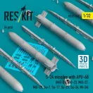 ResKit S-24 missiles with APU-68 (4 pcs) (MiG-21, MiG-23, MiG-27, MiG-29, Su-7, Su-17, Su-25, Su-24, Mi-24) (3D Printed)
