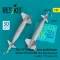 ResKit GBU-10 Paveway I laser guided bombs with BSU-37/B fin and BSU-3A/B wing (slow speed) (2 pcs) (F-4D/E, F-111, A-6A, A-7E) (3D Printed)