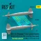 ResKit GBU-10 Paveway I laser guided bombs with BSU-37/B fin and BSU-3A/B wing (slow speed) thermally protected (2 pcs) (F-4D/E, F-111, A-6A, A-7E) (3D Printed)