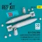 ResKit BLU-27A/B 750lb napalm bombs finned (MXU-469/B) or unfinned (2 pcs) (A-1, A-4, A-7, A-26K, B-57, F-4, F-100, F-105 ) (3D Printed)