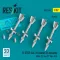 ResKit R-27ER (AA-10 Alamo-C) missiles (4 pcs) (MiG-29, Su-27, Yak-141) (3D Printed)