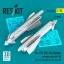 ResKit Kh-29L (AS-14A Kedge) missiles with AKU-58 (2 pcs) (Su-17, Su-25, Su-24, Su-30) (3D Printed)