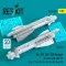 ResKit Kh-29T (AS-14B Kedge) missiles with AKU-58 (2 pcs) (Su-17, Su-25, Su-24, Su-30, Mig-27) (3D Printed)