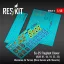 ResKit Su-25 Frogfoot Clover (BLUE 01, 04, 10, 22, 33) Ukrainian Air Forces (Main Decals with Stencils)(1/48)