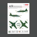 ResKit Su-25 Frogfoot Clover (BLUE 03, 05, 41, 45) Ukrainian Air Forces (Main Decals with Stencils)(1/48)