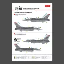 ResKit F-16C Fighting Vipers (Block 30,40,42,50,52) with mission marking (Main Decals with Stencils)
