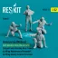 ResKit Green jersey (Modern) (Left position from the aircraft) Catapult and Arresting Gear Crews, Air Wing Maintenance Personnel, Air Wing Quality Control Personnel (4 pcs) (3D Printed)