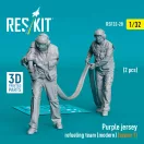 ResKit Purple jersey refueling team (modern) (scene 1) (2 pcs) (3D Printed)