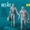 ResKit OV-10D+ Bronco male pilots (in a standing position - type 1) (2 pcs) (3D Printed)