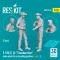 ResKit F-105 (F, G) Thunderchief male pilots (in a standing position - type 1) (2 pcs) (3D Printed)