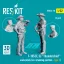 ResKit F-105 (F, G) Thunderchief male pilots (in a standing position - type 2) (2 pcs) (3D Printed)