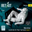 ResKit Male driver for A/S-32A-31A Mule Tow Tractor (scene 1) (1 pcs) (3D Printed)