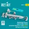 ResKit Red jerseys (4 pcs), AERO 21A (MHU-191A/M) with AIM-54C Phoenix for F-14B/D (scene 2) (US Navy Carrier Deck Crew) (3D Printed)