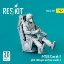 ResKit A-7D/E Corsair II pilot sitting in ejection seat IC-2 (3D Printed)