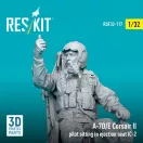 ResKit A-7D/E Corsair II pilot sitting in ejection seat IC-2 (3D Printed)