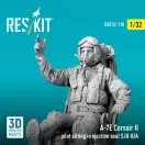 ResKit A-7E Corsair II pilot sitting in ejection seat SJU-8/A (3D Printed)