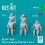 ResKit CH-54A Tarhe Pilots Late in seats for ICM kit (1968 +) (scene 2) (3 pcs) (3D Printed)