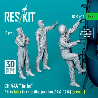   ResKit CH-54A Tarhe pilots Early in a standing position (1962-1968) (scene 1) (3 pcs) (3D Printed)
