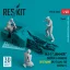 ResKit MJ-1 Jammer Driver & airmens (Vietnam) (MJ-1A,MJ-1B) (scene 1) (3 pcs) (3D Printed)