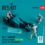 ResKit MJ-1 Jammer Driver & airmens (Gulf War) (MJ-1B, MJ-1B/C) (scene 1) (3 pcs) (3D Printed)