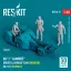 ResKit MJ-1 Jammer Driver & airman team (Modern) (MJ-1C) (scene 2) (3 pcs) (3D Printed)