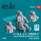 ResKit A-7 (A, B, D, E) Corsair II pilots sitting in ejection seat IC-2 / IG-2 (early version) (3D Printed) (1 pcs)