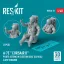 ResKit A-7E Corsair II pilot sitting in ejection seat SJU-8/A2 (late version) (3D Printed) (1 pcs)