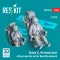 ResKit Rafale (C, M) female pilot sitting in ejection seat for Revell/Academy kit (1 pcs) (3D Printed)