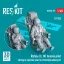 ResKit Rafale (C, M) female pilot sitting in ejection seat for Revell/Academy kit (1 pcs) (3D Printed)