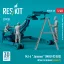 ResKit MJ-4 Jammer (MHU-83 B/E) driver & airmen (scene 1) (3 pcs) (3D Printed)